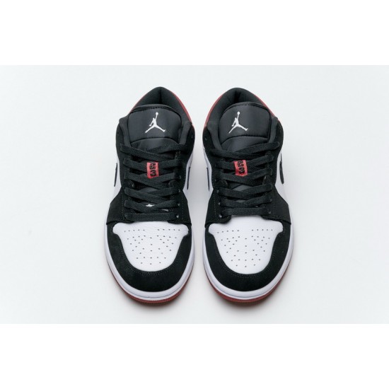 Nike Air Jordan 1 Low Black Toe 27cm 553558-116-